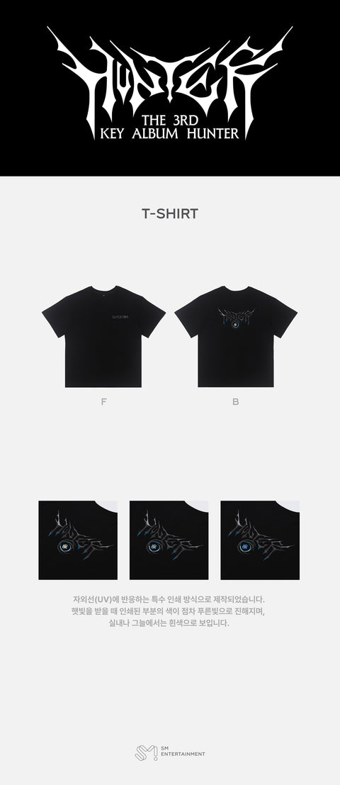 [PRE-ORDER] KEY - 3rd Full Album 'HUNTER' Album MD (T-SHIRT)