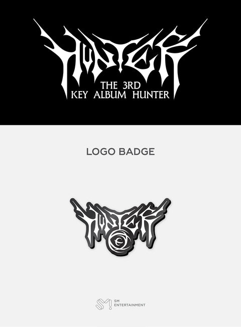 [PRE-ORDER] KEY - 3rd Full Album 'HUNTER' Album MD (BADGE)