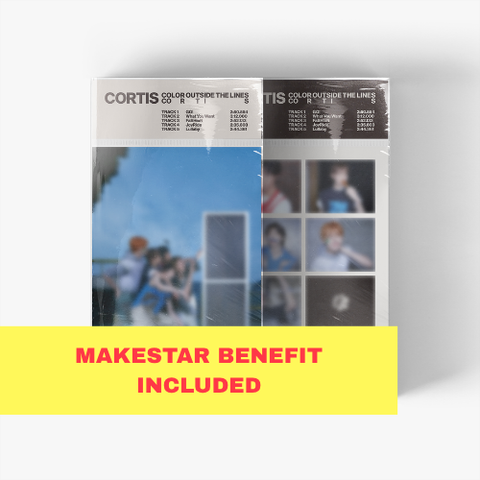 [PRE-ORDER] CORTIS - The 1st EP [COLOR OUTSIDE THE LINES] (Weverse Albums ver.) (2 TYPES Random) (+ MAKESTAR P.O.B)