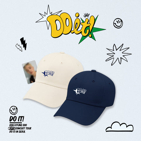 [PRE-ORDER] DOH KYUNG SOO - OFFICIAL MD [ASIA CONCERT TOUR DO it!] BALL CAP (NAVY VER.)