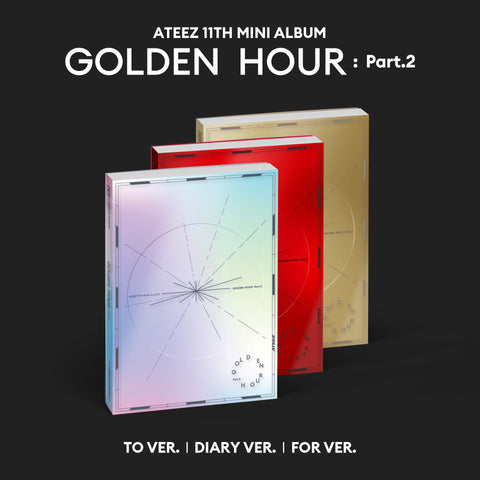 [PRE-ORDER] ATEEZ - 11th Mini Album [GOLDEN HOUR : Part.2]