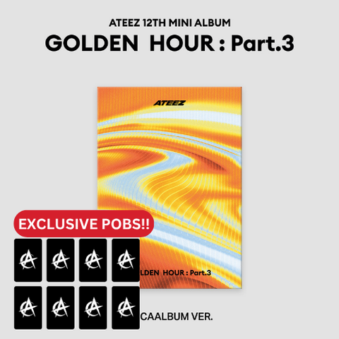 [PRE-ORDER] ATEEZ - [GOLDEN HOUR : Part.3] (POCAALBUM ver.) (+Applemusic P.O.B)