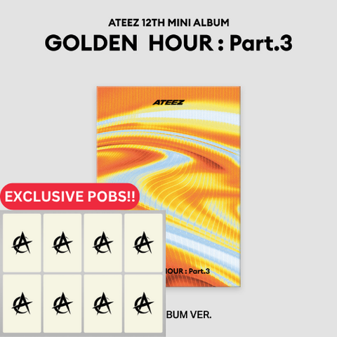 [PRE-ORDER] ATEEZ - [GOLDEN HOUR : Part.3] (POCAALBUM ver.) (+Hellolive P.O.B)