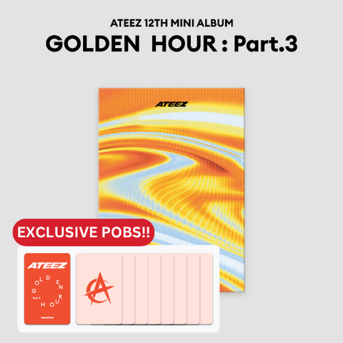 [PRE-ORDER] ATEEZ - [GOLDEN HOUR : Part.3] (POCAALBUM ver.) (+Makestar P.O.B)