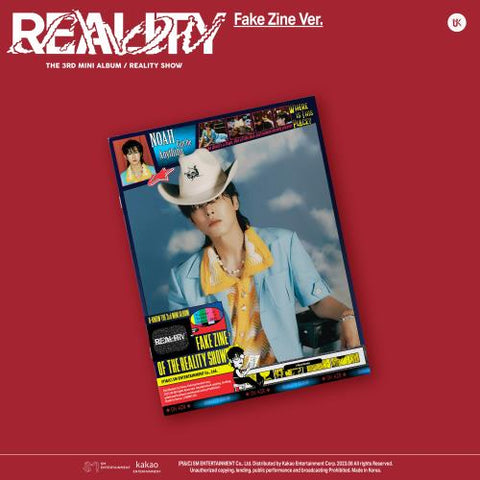 [SFKOREA] U-KNOW YUNHO - 3RD MINI ALBUM [Reality Show] (Fake Zine Ver.)