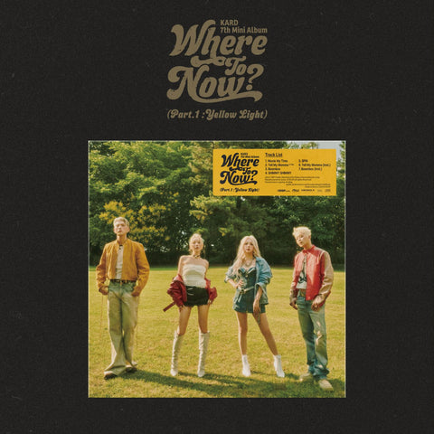 [SFKOREA] KARD - 7TH MINI ALBUM [Where To Now? (Part.1 : Yellow Light)]