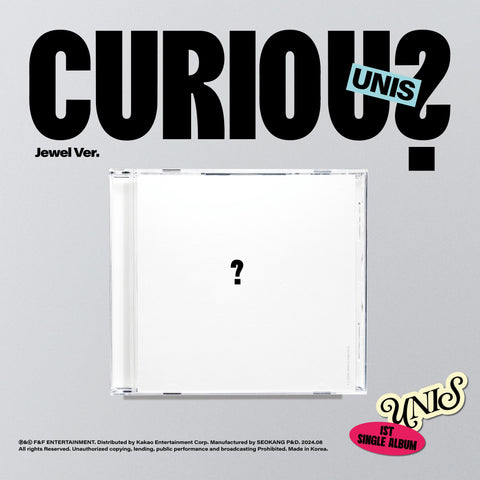 UNIS - 1ST SINGLE ALBUM [CURIOUS] (Jewel Ver.)