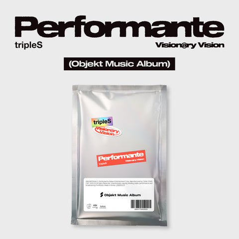 [SFKOREA] Visionary Vision (tripleS) - 1st Full Album [Performante] (Objekt Music Album Ver.)