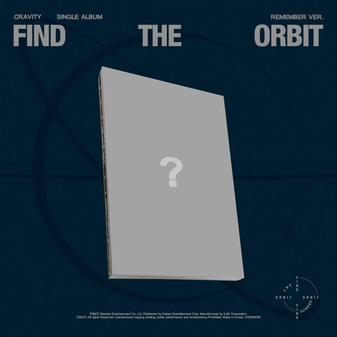 CRAVITY - CRAVITY Single Album [FIND THE ORBIT] (REMEMBER ver.)