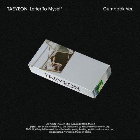 [SFKOREA] TAEYEON - 6th mini album [Letter To Myself] (Gumbook Ver.)