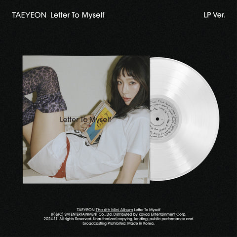 [PRE-ORDER] TAEYEON - 6th mini album [Letter To Myself] (LP Ver.)