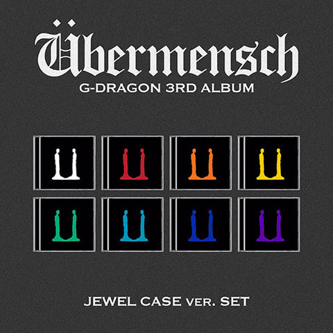 [PRE-ORDER] G-DRAGON - 3rd mini album [Übermensch] (JEWEL ver.)