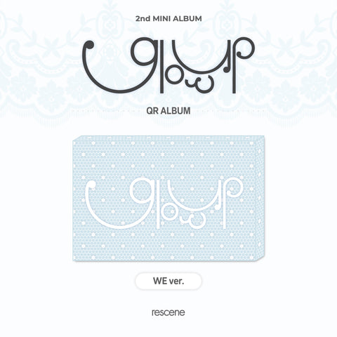 [PRE-ORDER] RESCENE - 2nd mini album [Glow Up] (WE VER.) (QR VER.)