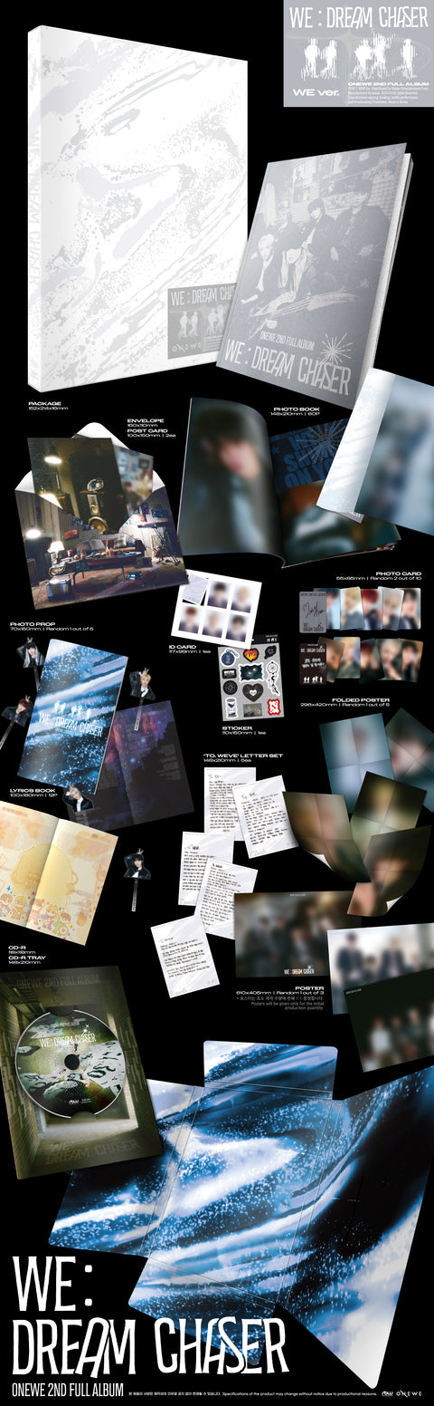 [SFKOREA] ONEWE - 2nd full album [WE : Dream Chaser] (WE ver.)