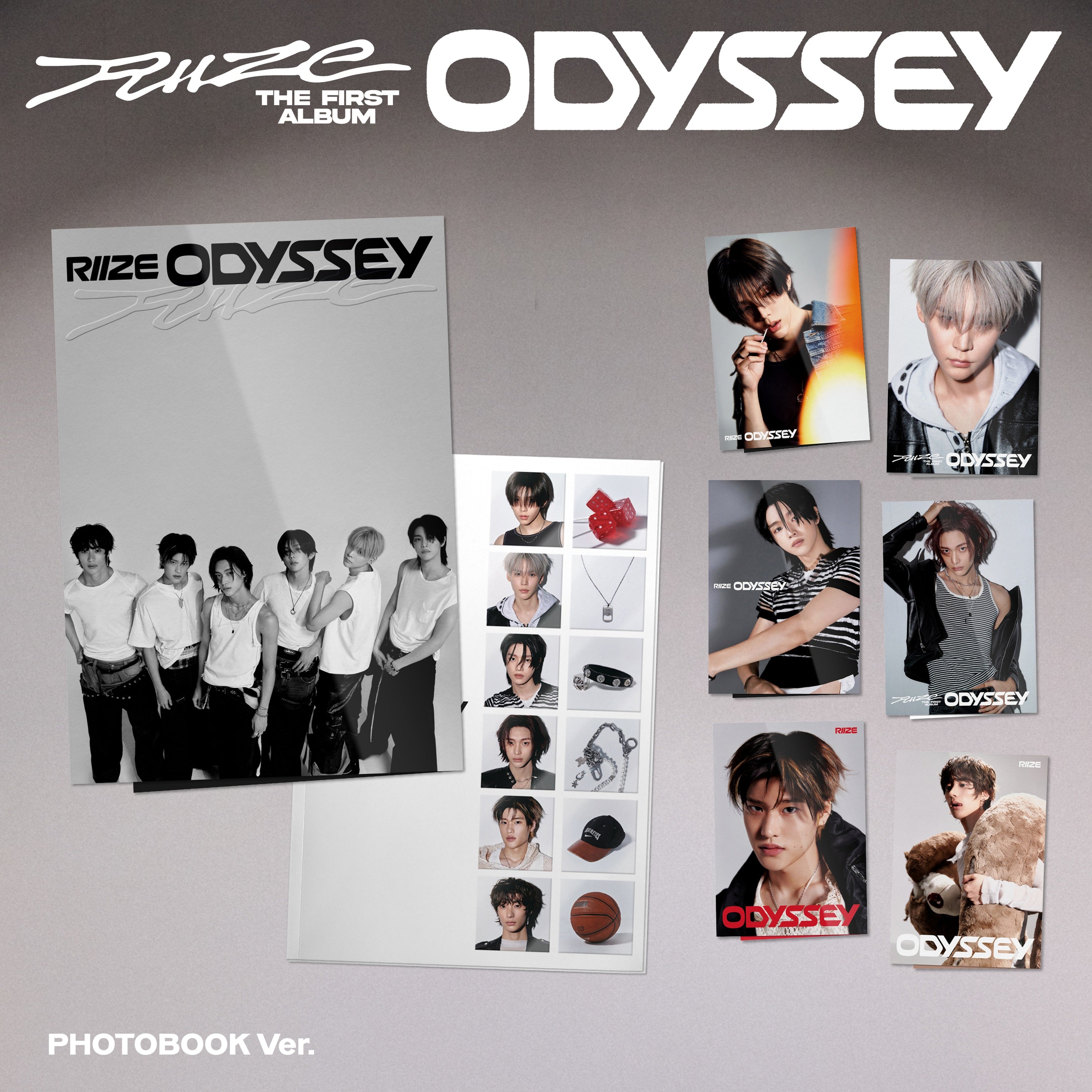 ♡　RIIZE B RIIZE - POP-UP [RIIZE UP] RANDOM TRADING CARD SET (B Ver