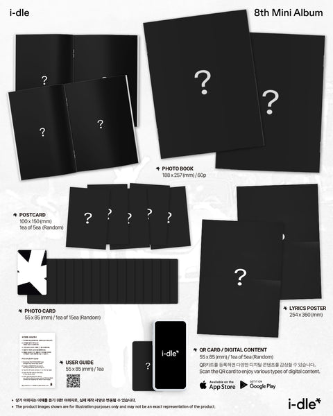[PRE-ORDER] I-DLE - 8th mini album (POCAALBUM) (+MAKESTAR P.O.B)
