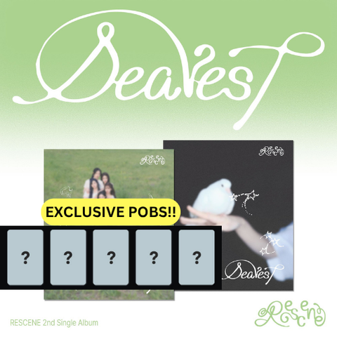 [PRE-ORDER] RESCENE - 2nd Single Album [Dearest] (2 TYPES Random) (+ Applemusic_LD P.O.B)