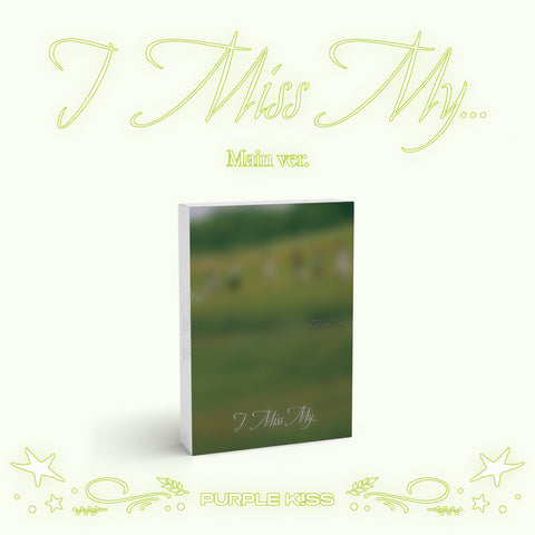 [SFKOREA] PURPLE KISS - 2nd Single Album [I Miss My...] (MAIN ver.)