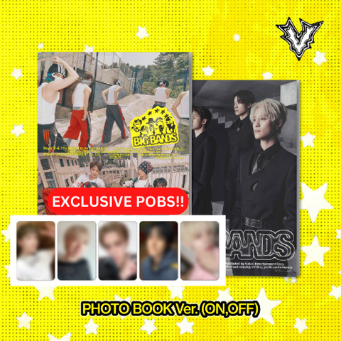 [PRE-ORDER] WayV - 7th mini album [BIG BANDS] (Photo Book Ver.) (2 TYPES Random) (+ Soundwave P.O.B)