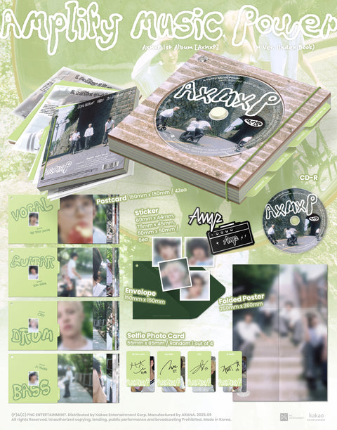 [PRE-ORDER] AxMxP - 1st Full Album [AxMxP] (M ver.)