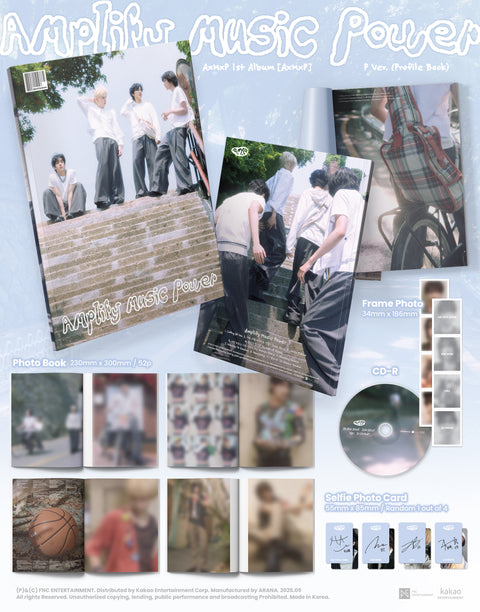 [PRE-ORDER] AxMxP - 1st Full Album [AxMxP] (P ver.)