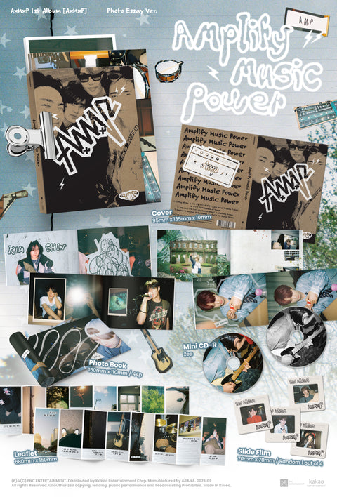 [PRE-ORDER] AxMxP - 1st Full Album [AxMxP] (Photo Essay by AxMxP ver.)
