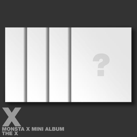 [PRE-ORDER] MONSTA X - 13th mini album [THE X] (4 TYPES Random)(+ P.O.B)