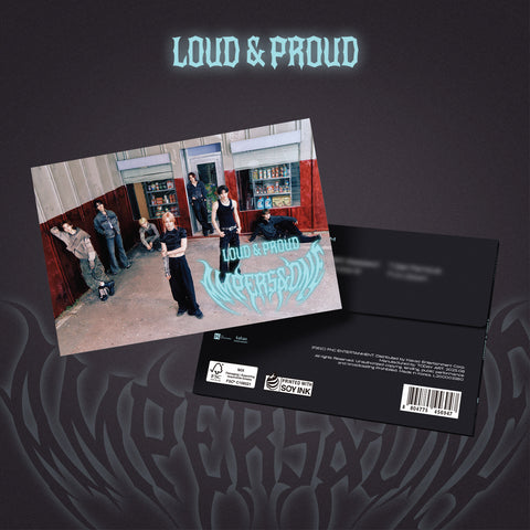[PRE-ORDER] AMPERS&ONE - 3rd mini album [LOUD & PROUD] (POSTCARD ver.)