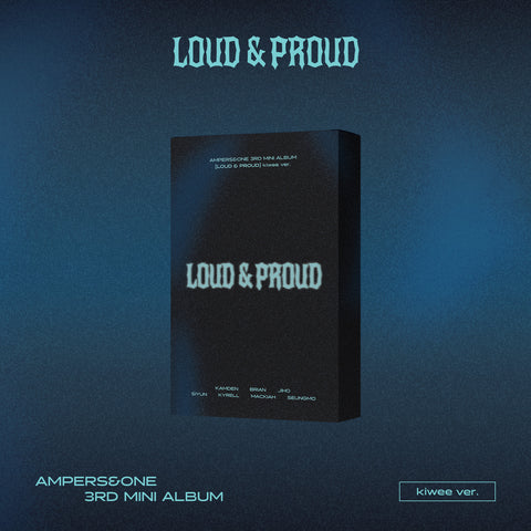 [PRE-ORDER] AMPERS&ONE - 3rd mini album [LOUD & PROUD] (kiwee ver.) (LIMITED EDITION)
