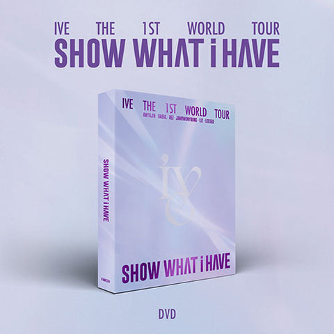 [PRE-ORDER] IVE - THE 1ST WORLD TOUR [SHOW WHAT I HAVE] (DVD)