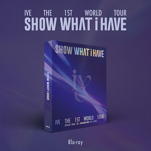 [PRE-ORDER] IVE - THE 1ST WORLD TOUR [SHOW WHAT I HAVE] (Blu-ray)