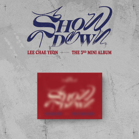 [SFKOREA] LEE CHAE YEON - 3RD MINI ALBUM [SHOWDOWN] (POCA Ver.)