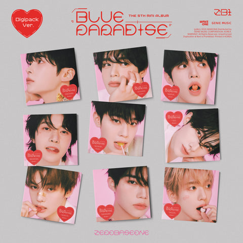 [PRE-ORDER] ZEROBASEONE - 5th mini album [BLUE PARADISE] (Digipack Ver.)