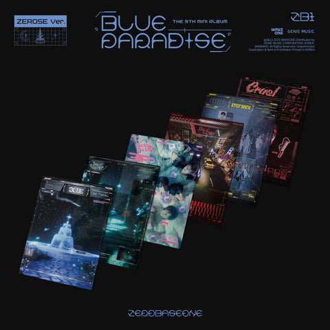 [PRE-ORDER] ZEROBASEONE - 5th mini album [BLUE PARADISE] (ZEROSE Ver.)