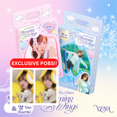 [PRE-ORDER] YENA - 4th mini album [Blooming Wings] (2 TYPES Random) (+ hellolive_video call P.O.B)