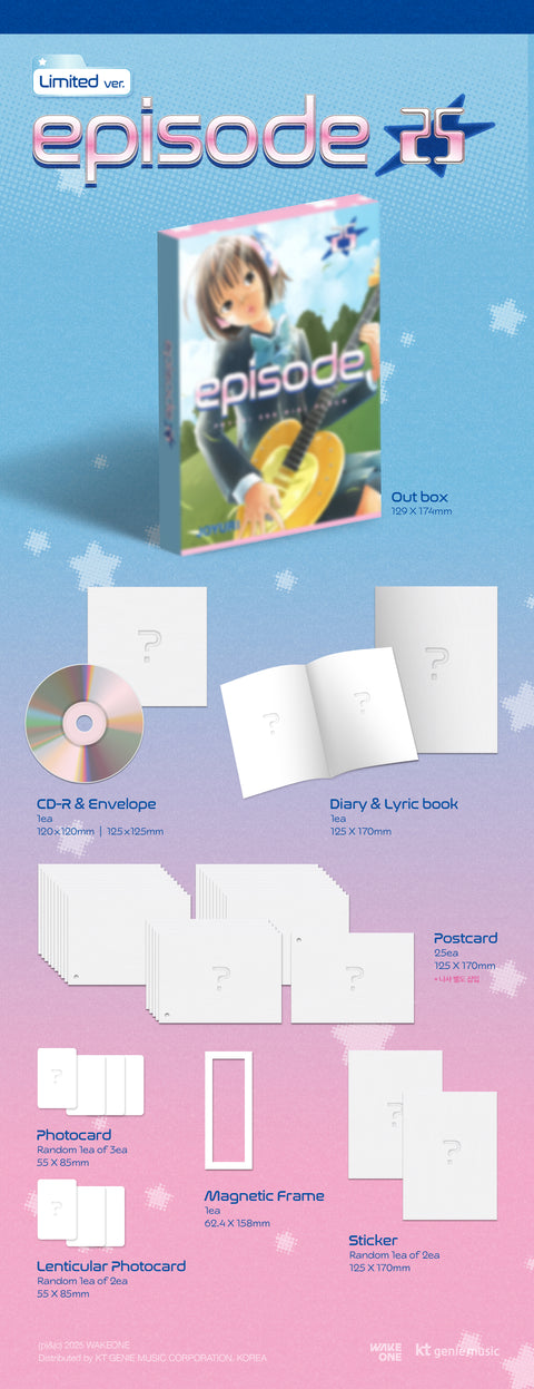 [SFKOREA] JO YURI - The 3rd Mini Album ’Episode 25‘ Episode: Moment (Limited Edition)