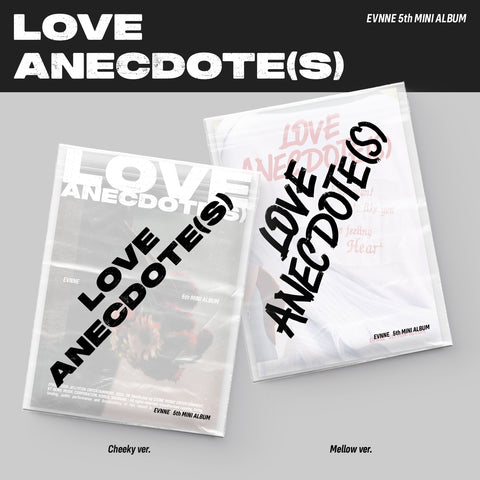 [PRE-ORDER] EVNNE - 5th mini album [LOVE ANECDOTE(S)] (2 TYPES Random)