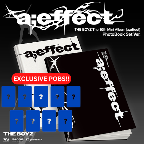 [PRE-ORDER] THE BOYZ - 10th mini album [a;effect] (2 TYPES Random) (+ Applemusic P.O.B)