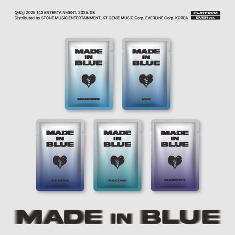 [PRE-ORDER] MADEIN S - [MADE in BLUE] (5 TYPES Random)