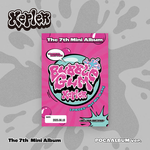 [PRE-ORDER] Kep1er - 7th Mini Album [BUBBLE GUM] (POCAALBUM ver.)