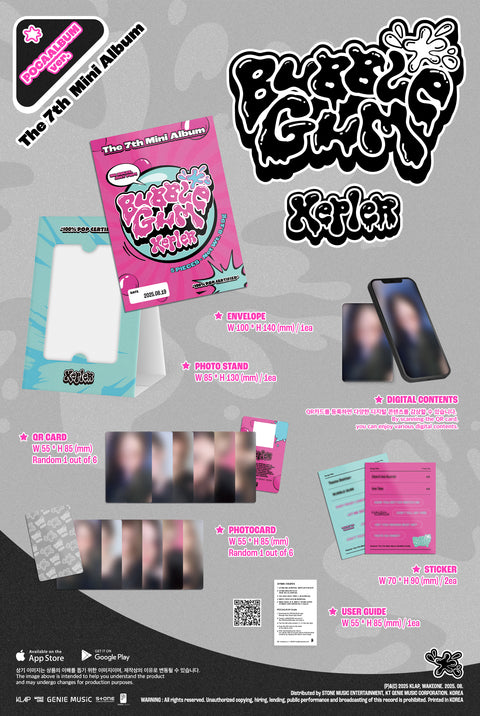 [PRE-ORDER] Kep1er - 7th Mini Album [BUBBLE GUM] (POCAALBUM ver.)