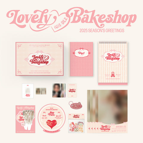 [PRE-ORDER] (G)I-DLE - (G)I-DLE 2025 SEASON’S GREETINGS [Lovely Bakeshop]