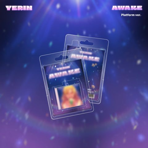 [PRE-ORDER] YERIN - 1st Single Album [Awake] (Platform ver.)