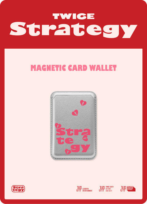 [PRE-ORDER] TWICE - TWICE STRATEGY POP-UP In SEOUL (MAGNETIC CARD WALLET)