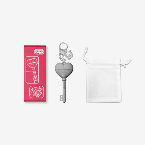 [PRE-ORDER] TWICE - TWICE STRATEGY POP-UP In SEOUL (LOGO KEYRING)