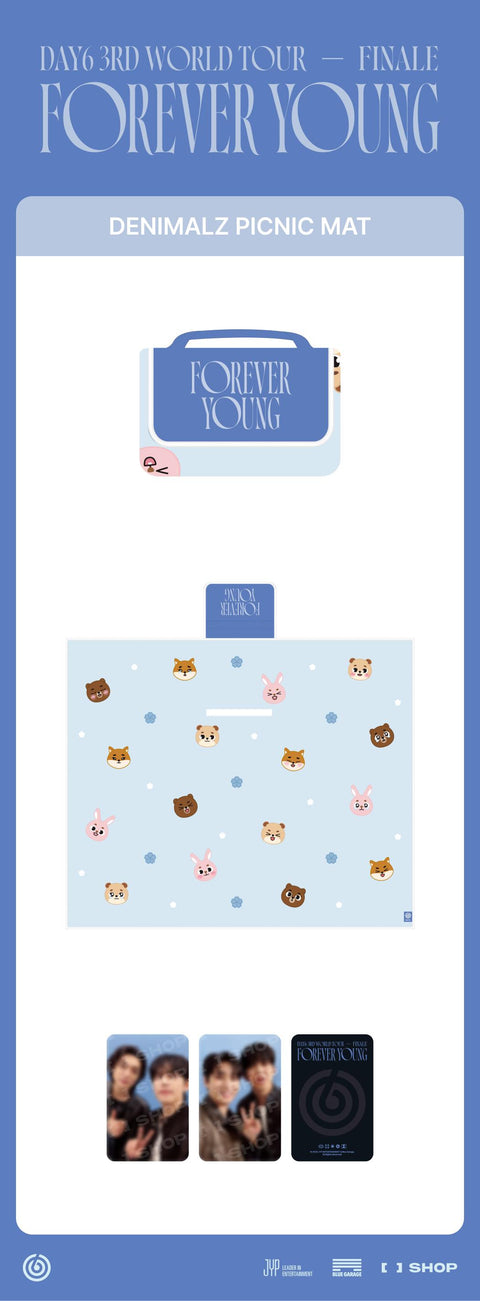 [PRE-ORDER] DAY6 3RD WORLD TOUR  FINALE in SEOUL (DENIMALZ PICNIC MAT)