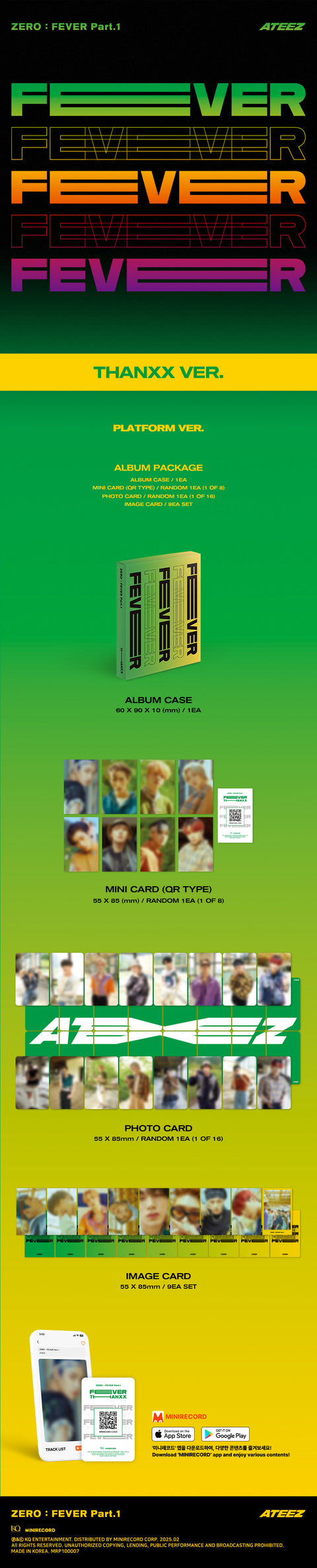 [PRE-ORDER]ATEEZ - [ZERO : FEVER Part.1] (Platform ver.) (+WITHMUU P.O.B)