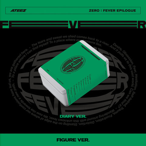 [PRE-ORDER] ATEEZ - [ZERO : FEVER EPILOGUE] DIARY VER. (FIGURE VER.)