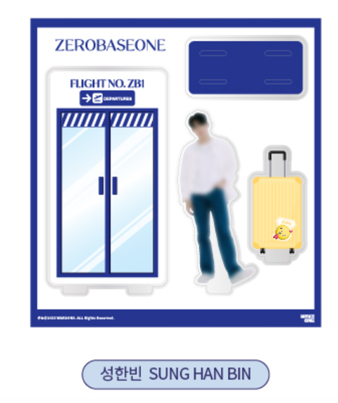 ZEROBASEONE - ACRYLIC STAND(SUNG HANBIN)_THE MOVING SEOUL POP-UP STORE MD