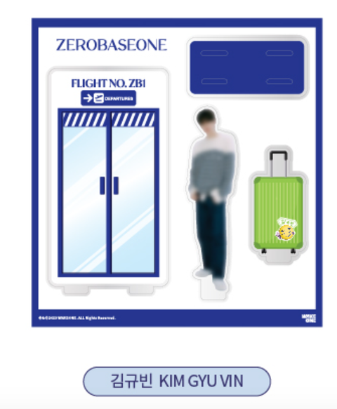 ZEROBASEONE - ACRYLIC STAND(KIM GYUVIN)_THE MOVING SEOUL POP-UP STORE MD